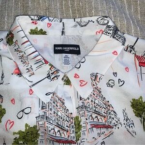 Karl Lagerfeld button down shirt
